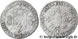 HENRY II Douzain aux croissants 1557 Poitiers VF