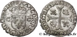 CHARLES X, CARDINAL DE BOURBON Douzain aux deux C, 2e type 1593 Riom TTB/TTB+