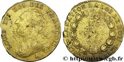 LOUIS XVI (MONARQUE CONSTITUTIONNEL)  12 deniers dit &nbsp;au faisceau&nbsp;, type FRANCOIS 1792 Bordeaux TB+/TTB