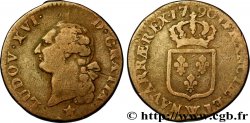 LOUIS XVI Sol dit &nbsp;à l&nbsp;écu&nbsp; 1790 Lille
