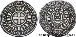 PHILIPPE IV LE BEL Gros tournois à l&nbsp;O rond n.d. s.l. TTB+