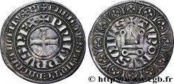PHILIPPE III LE HARDI ET PHILIPPE IV LE BEL - MONNAYAGE COMMUN (à partir de 1280) Gros tournois à l&nbsp;O rond n.d. 
