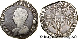 CHARLES IX Teston, 4e type 1562 Bayonne