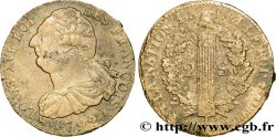 LOUIS XVI (MONARQUE CONSTITUTIONNEL)  2 sols dit &nbsp;au faisceau&nbsp;, type FRANÇOIS 1792 Paris