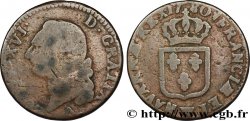 LOUIS XVI Sol dit &nbsp;à l&nbsp;écu&nbsp; 1780 Lille VG