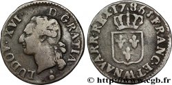 LOUIS XVI Liard dit “à l&nbsp;écu” 1786 Metz