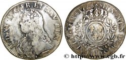 LOUIS XV DIT LE BIEN AIMÉ Écu aux branches d&nbsp;olivier, buste habillé 1728 Bayonne TB+