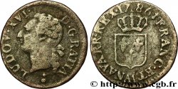 LOUIS XVI Liard dit “à l&nbsp;écu” 1786 Metz