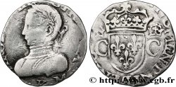 CHARLES IX Demi-teston, 2e type n.d. Bordeaux