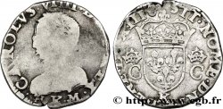 CHARLES IX Teston, 2e type 1563 Bordeaux