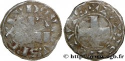 LOUIS VII LE JEUNE Denier parisis, 3e type n.d. Paris TB