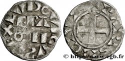 LOUIS VII LE JEUNE Denier parisis, 3e type n.d. Paris TB+