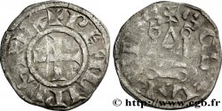 TOURAINE - SAINT-MARTIN DE TOURS - PHILIPPE II AUGUSTE Denier tournois n.d. Saint-Martin de Tours