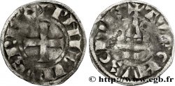 TOURAINE - SAINT-MARTIN DE TOURS - PHILIPPE II AUGUSTE Denier n.d. Tours TB+