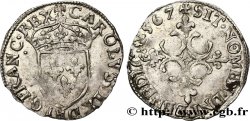 CHARLES IX Sol parisis , 1er type 1567 Paris