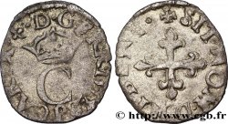 CHARLES IX Liard au C couronné, 2e émission 1574 Dijon