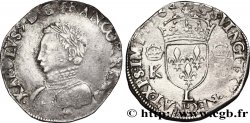 CHARLES IX Teston, 4e type 1564 Bayonne