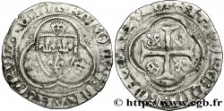 CHARLES VII LE VICTORIEUX Blanc à la couronne n.d. Orléans
