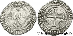 CHARLES VIII Blanc à la couronne n.d. Rouen