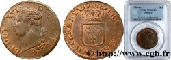 LOUIS XVI Sol dit &nbsp;à l&nbsp;écu&nbsp; 1786 Aix-en-Provence SUP