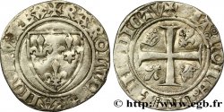 CHARLES VI LE FOU OU LE BIEN AIMÉ Blanc dit &nbsp;guénar&nbsp; n.d. Limoges
