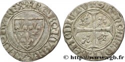 CHARLES VI &nbsp;THE MAD&nbsp; OR &nbsp;THE WELL-BELOVED&nbsp; Blanc dit &nbsp;guénar&nbsp; n.d. Crémieu