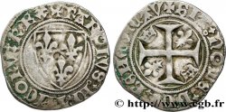 CHARLES VI LE FOU OU LE BIEN AIMÉ Blanc dit  guénar  n.d. Sainte-Menehould ou Châlons-en-Champagne