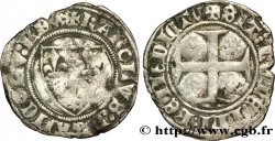 CHARLES VI &nbsp;THE MAD&nbsp; OR &nbsp;THE WELL-BELOVED&nbsp; Blanc dit &nbsp;guénar&nbsp; n.d. Tournai VF