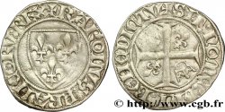 CHARLES VI LE FOU OU LE BIEN AIMÉ Blanc dit &nbsp;guénar&nbsp; n.d. Angers TTB
