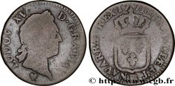 LOUIS XV DIT LE BIEN AIMÉ Sol dit &nbsp;à la vieille tête&nbsp; 1771 Strasbourg