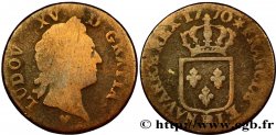 LOUIS XV DIT LE BIEN AIMÉ Sol dit &nbsp;à la vieille tête&nbsp; 1770 Strasbourg