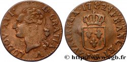 LOUIS XVI Liard dit  à l écu  1782 Lille
