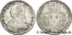 LOUIS XV DIT LE BIEN AIMÉ Demi-écu aux branches d&nbsp;olivier, buste habillé 1730 Bayonne TB+