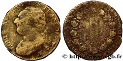 LOUIS XVI (MONARQUE CONSTITUTIONNEL)  12 deniers dit &nbsp;au faisceau&nbsp;, type FRANÇOIS 1792 Paris B+
