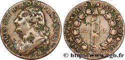 LOUIS XVI (MONARQUE CONSTITUTIONNEL)  12 deniers dit &nbsp;au faisceau&nbsp;, type FRANCOIS 1792 Rouen TB
