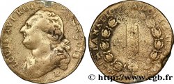 LOUIS XVI (MONARQUE CONSTITUTIONNEL)  12 deniers dit  au faisceau , type FRANCOIS 1792 Rouen