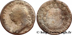 LOUIS XVI (MONARQUE CONSTITUTIONNEL)  12 deniers dit &nbsp;au faisceau&nbsp;, type FRANCOIS 1792 Rouen AB