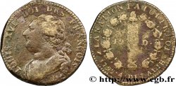 LOUIS XVI (MONARQUE CONSTITUTIONNEL)  12 deniers dit &nbsp;au faisceau&nbsp;, type FRANCOIS 1792 Dijon B