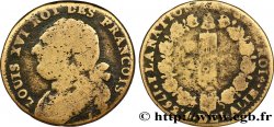 LOUIS XVI (MONARQUE CONSTITUTIONNEL)  12 deniers dit &nbsp;au faisceau&nbsp;, type FRANÇOIS 1792 Limoges