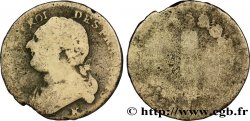 LOUIS XVI 12 deniers dit  au faisceau , type FRANCOIS 1792 Bordeaux GE