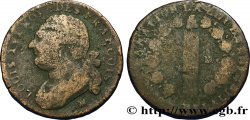 LOUIS XVI (MONARQUE CONSTITUTIONNEL)  12 deniers dit &nbsp;au faisceau&nbsp;, type FRANCOIS 1792 Marseille