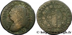 LOUIS XVI 12 deniers dit  au faisceau , type FRANÇOIS 1792 Perpignan