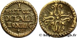 ITALIE - POIDS MONÉTAIRE Poids monétaire pour la pièce de une pistole d’Italie n.d.  TTB
