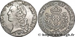 LOUIS XV DIT LE BIEN AIMÉ Écu aux branches d’olivier, tête ceinte d’un bandeau 1765 Bayonne TB+