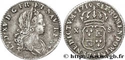 LOUIS XV DIT LE BIEN AIMÉ X sols de Navarre 1719 Paris TB+