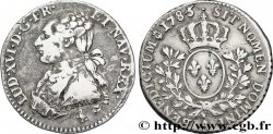 LOUIS XVI Cinquième d&nbsp;écu aux branches d&nbsp;olivier 1785 Paris TB+