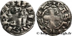 PHILIPPE II DIT &nbsp;PHILIPPE AUGUSTE&nbsp; Denier parisis, 2e type n.d. Arras TB+