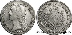 LOUIS XV DIT LE BIEN AIMÉ Écu aux branches d’olivier, tête ceinte d’un bandeau 1766 Bayonne