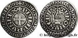 PHILIPPE III LE HARDI ET PHILIPPE IV LE BEL - MONNAYAGE COMMUN (à partir de 1280) Gros tournois à l&nbsp;O rond n.d. s.l. TB