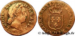 LOUIS XV DIT LE BIEN AIMÉ Demi-sol dit  à la vieille tête  1770 Lyon
